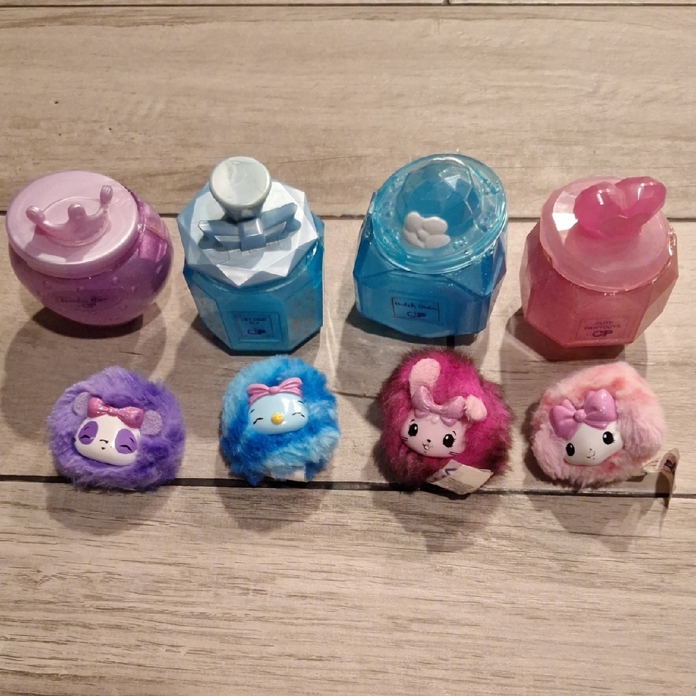 🍦Pikmi Pops Cute Plush Toys and Perfume Bottles Set